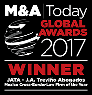 M&A Today Global Awards 2017 Winner